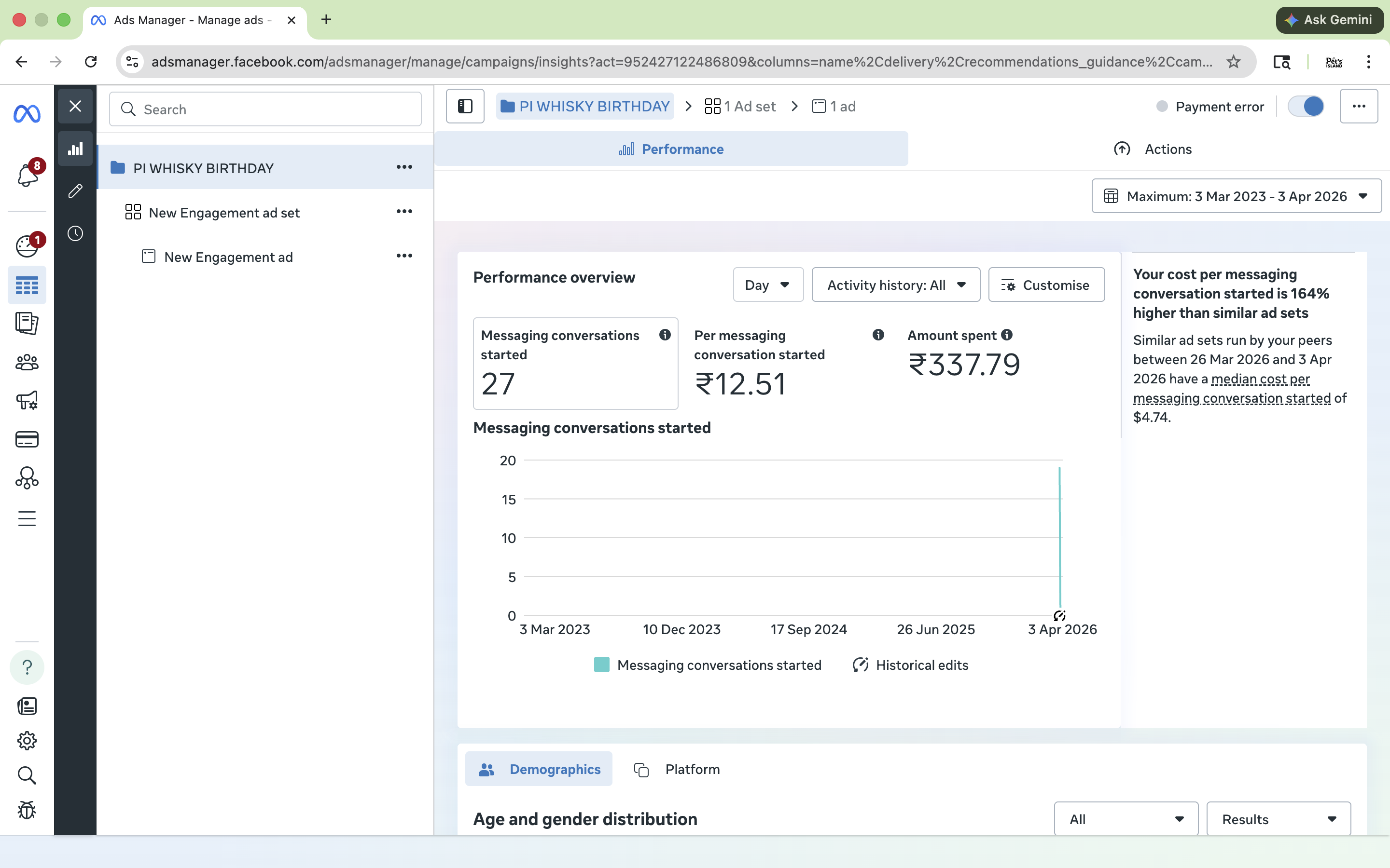 Meta Ads Result 09 showcase by ONE MATE SOLUTION