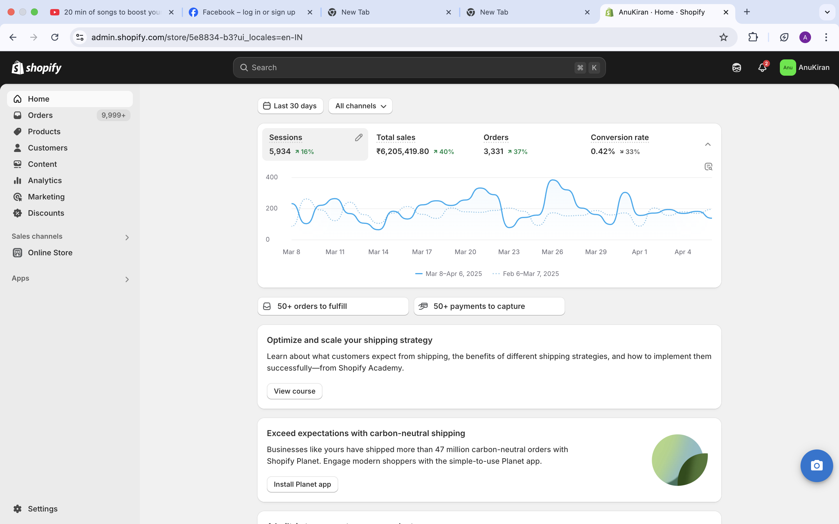 Shopify Sales 06 showcase by ONE MATE SOLUTION