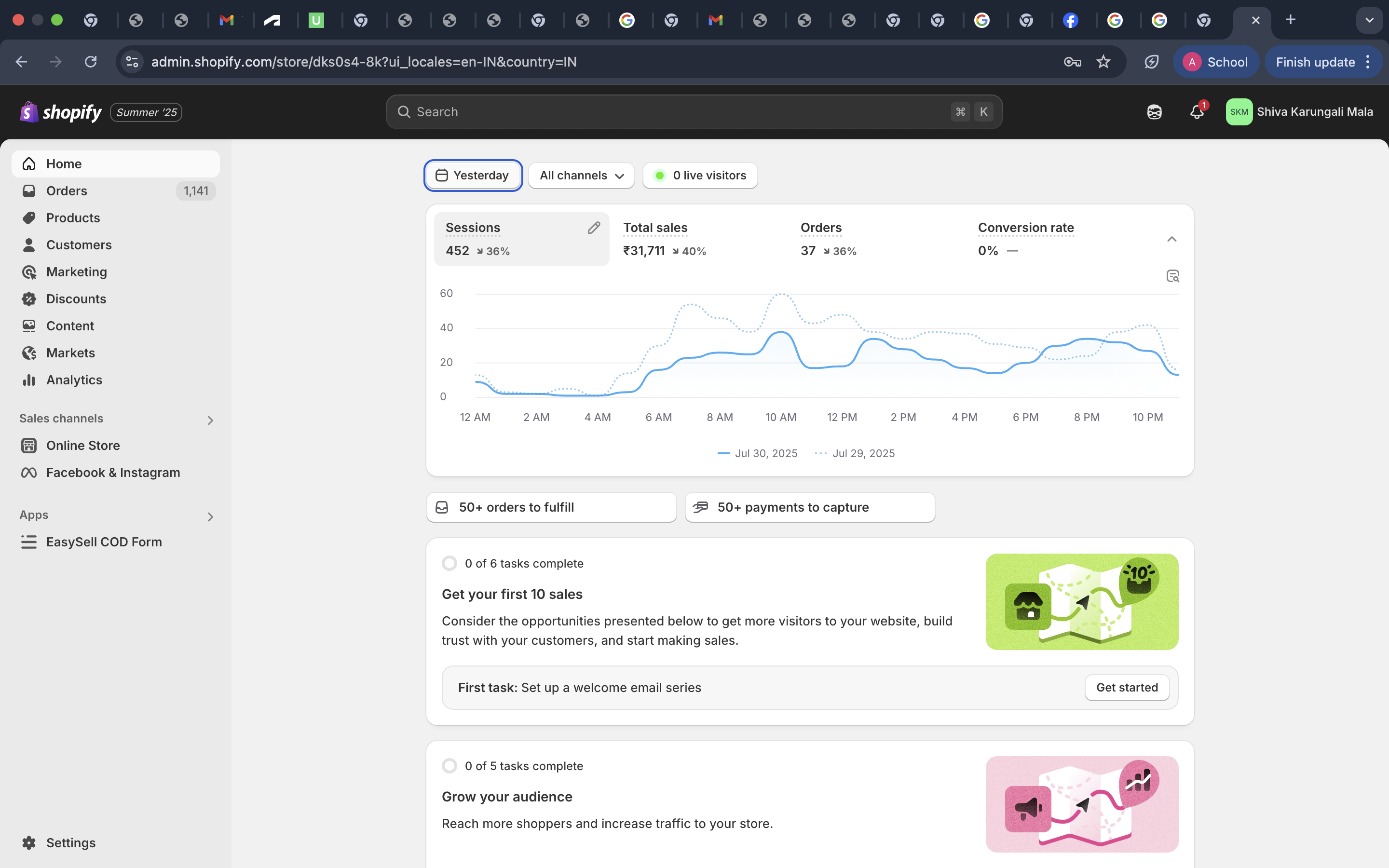 Shopify Sales 26 showcase by ONE MATE SOLUTION