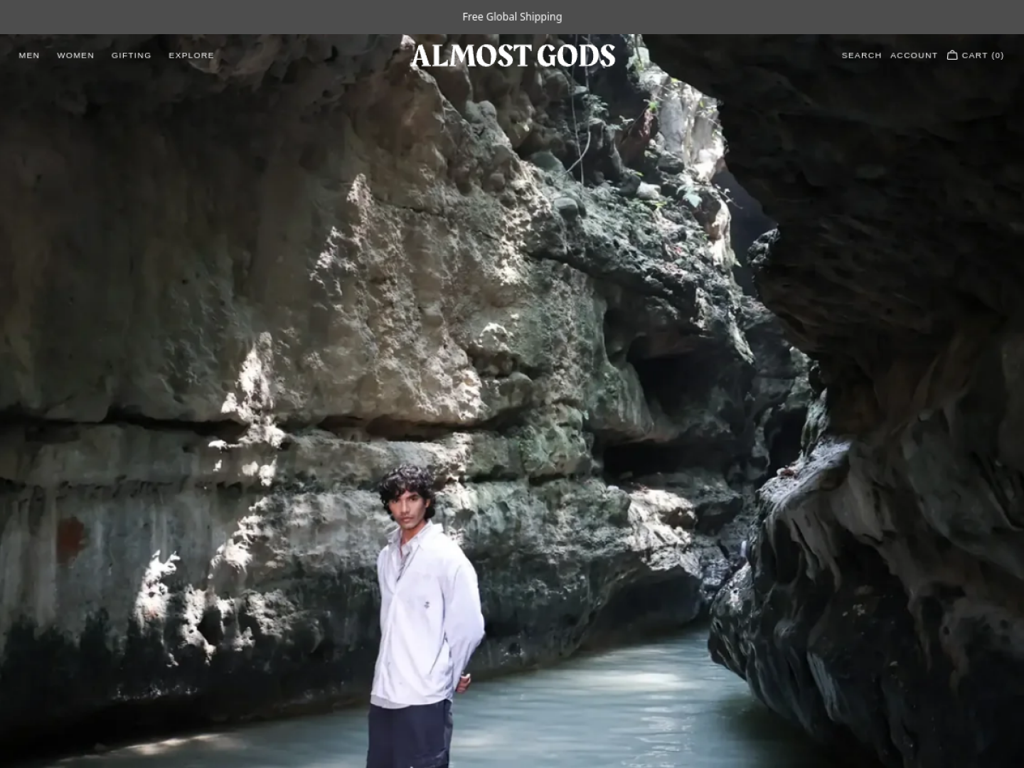 almostgods.com showcase by ONE MATE SOLUTION