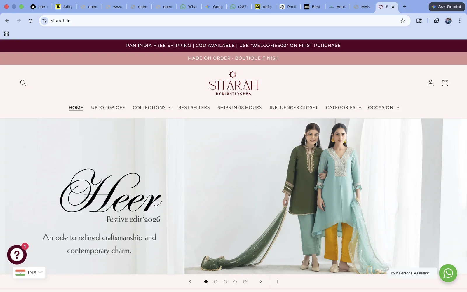 sitarah.in showcase by ONE MATE SOLUTION